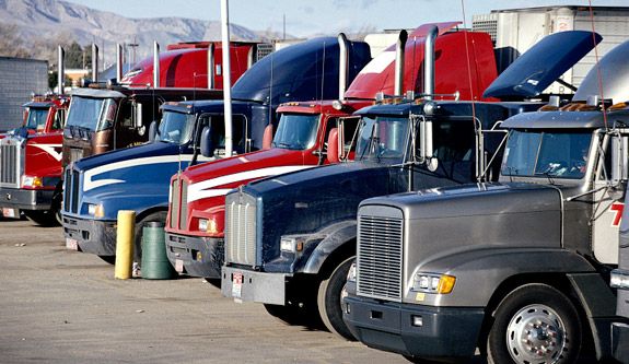 Our Fleet Of Cargo And Courier Trucks.